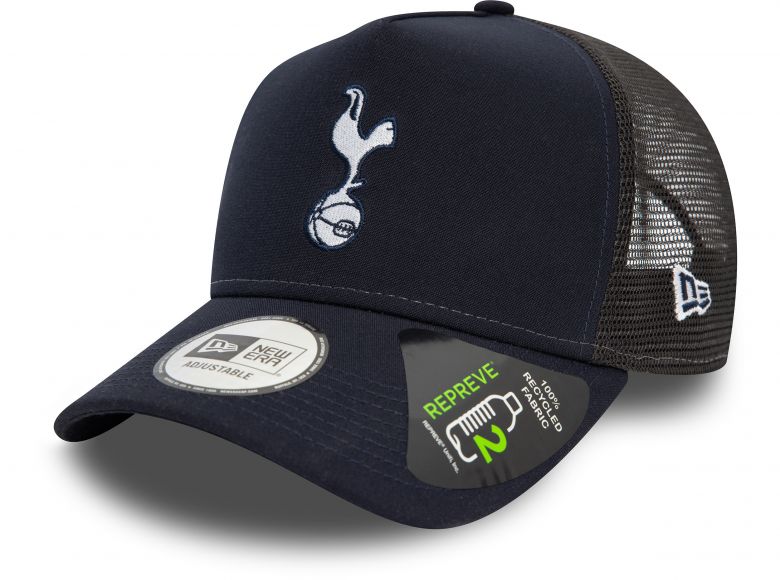 New Era Spurs Repreve Navy 9FORTY Trucker Snapback Cap