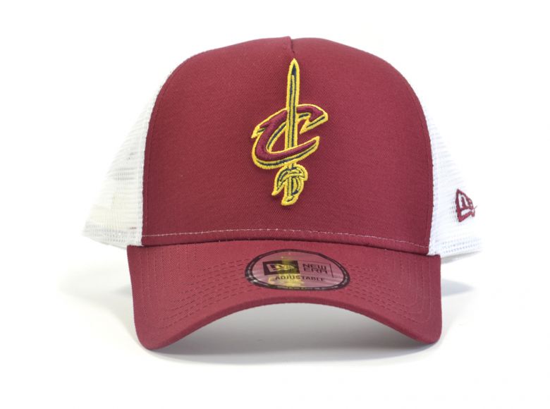 New Era Cleveland Cavaliers NBA Team Essentials Trucker Snapback Cap
