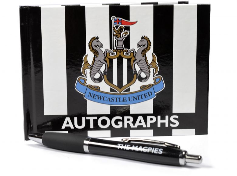 Newcastle United Autograph Book