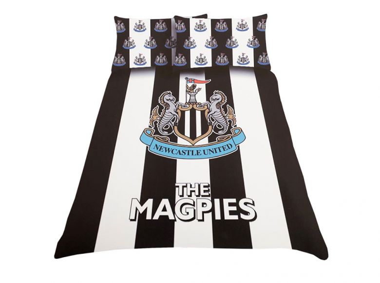 Newcastle United Double Duvet and Pillow Case Set