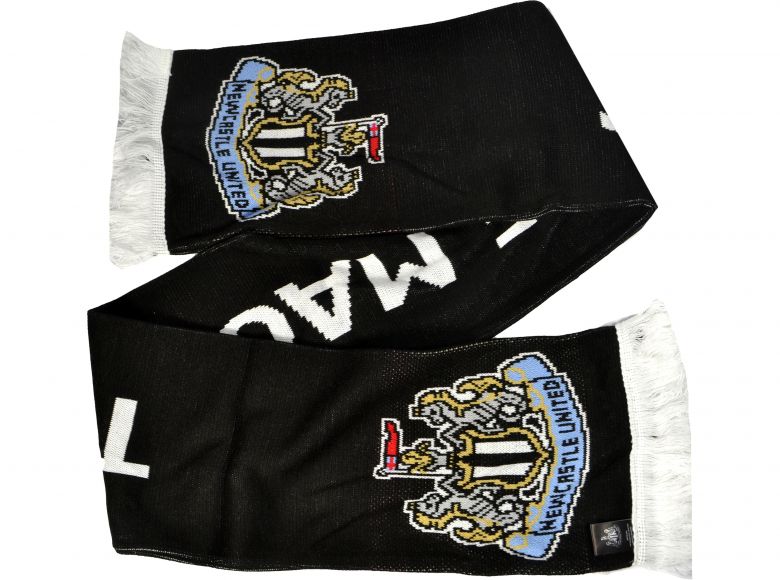 Newcastle United FC The Magpies Jacquard Knit Scarf