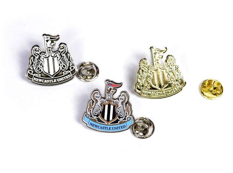 Newcastle United 3 Pack Lapel Badge Set