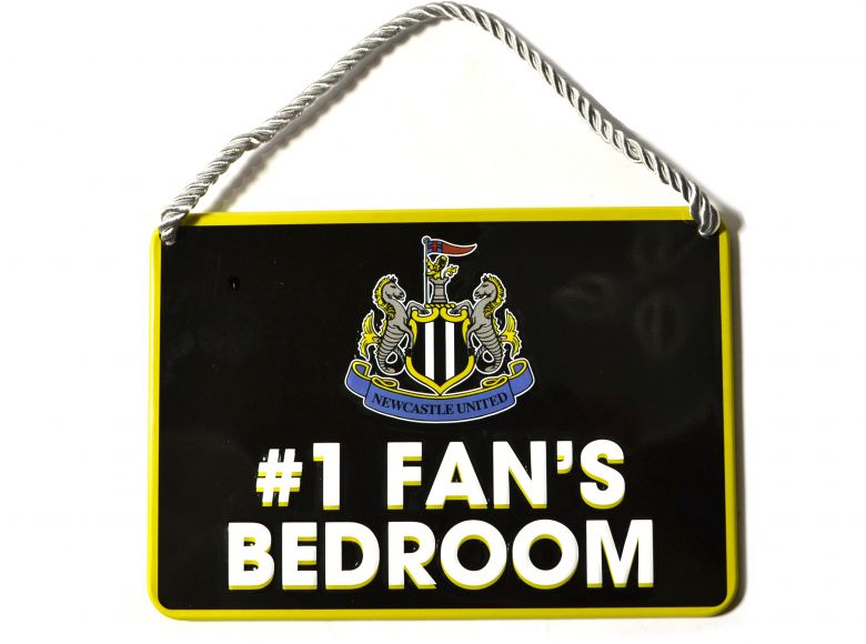Newcastle United No One Fans Bedroom Sign