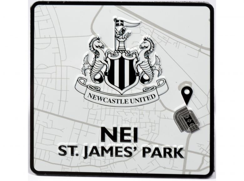 Newcastle United Route To St James Park Magnet