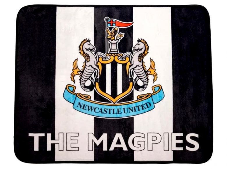 Newcastle United The Magpies Crest Rug