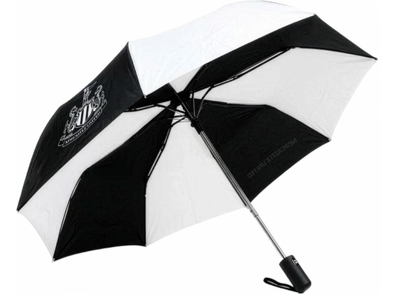 Newcastle United Umbrella Black White