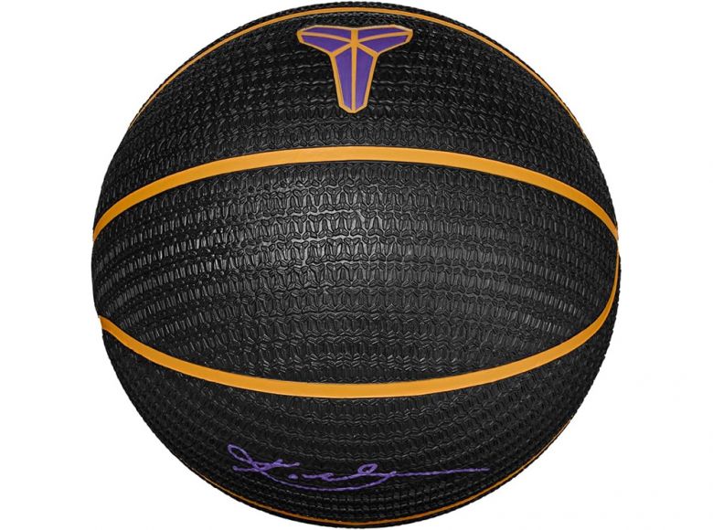 Nike All Court 8P K Bryant Size 7 Basket Ball Black Purple Gold