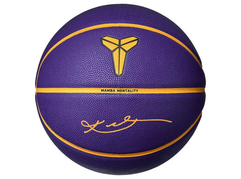 Nike All Court 8P K Bryant Size 7 Basket Ball Court Purple University Gold Black