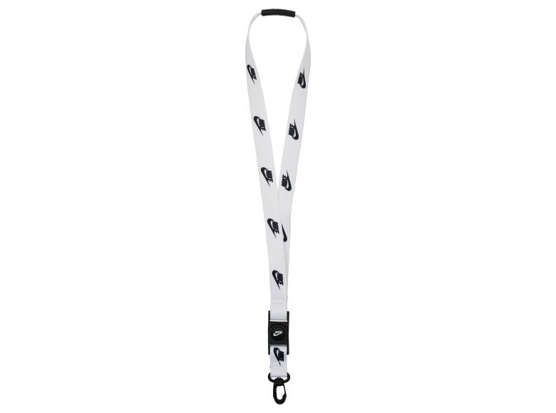 Nike Club Standard Lanyard White Black White