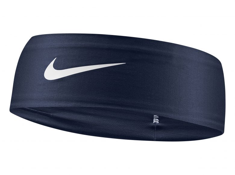 Nike Dri FIT Fury Classic Headband College Navy White White