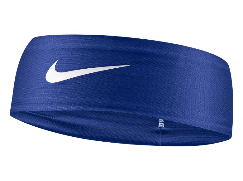 Nike Dri FIT Fury Classic Headband Game Royal White White