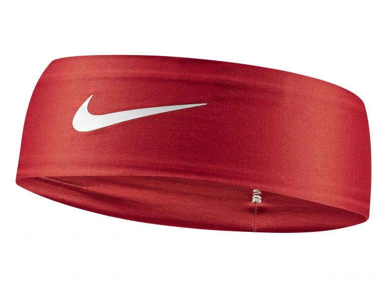 Nike Dri FIT Fury Classic Headband University Red White White
