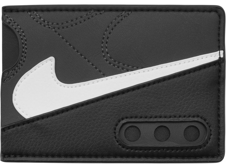 Nike Icon Air Force 1 Card Wallet Dark Smoke Grey Black White