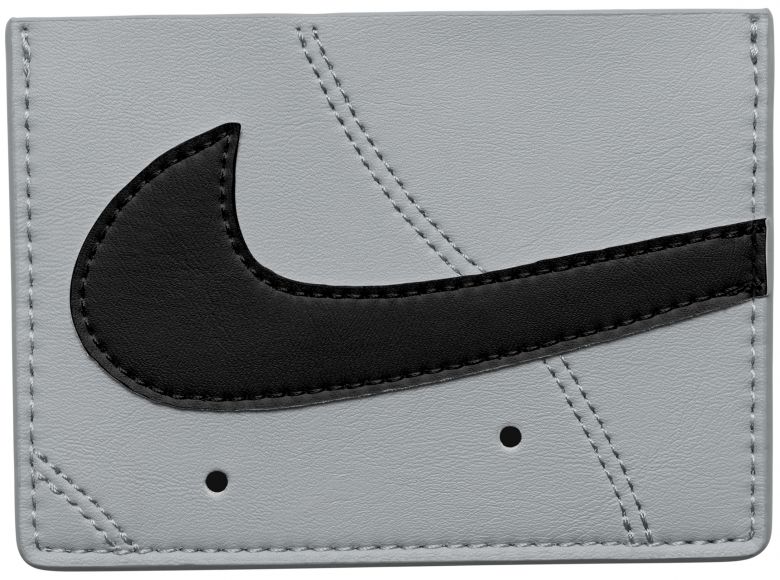 Nike Icon Air Force 1 Card Wallet Wolf Grey Black White