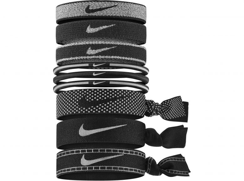 Nike Mixed Ponytail Reflective 9PK Black