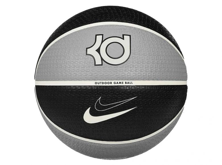 Nike Playground 8P DURANT Size 7 Basketball Black Grey