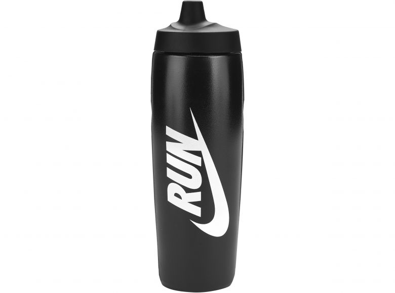 Nike Refuel Bottle 24 OZ Graphic SP Black Black White