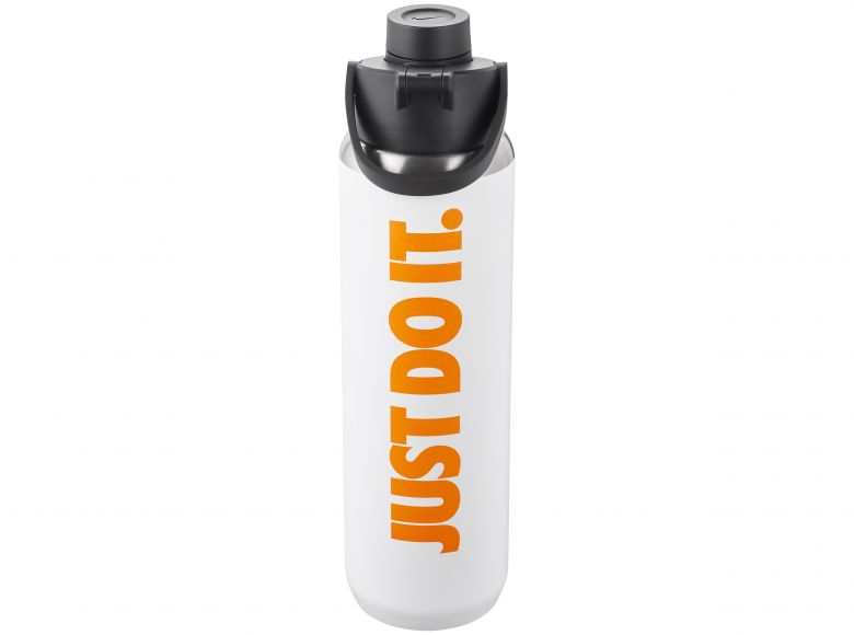 Nike SS Hypercharge Chug Bottle 24oz White Just Do It