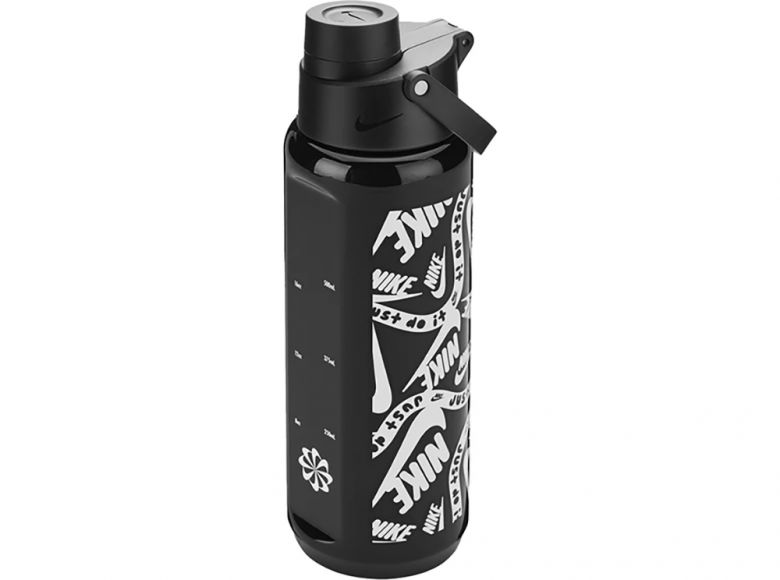 Nike TR Renew Recharge Chug Bottle 24 OZ Graphic Black Black