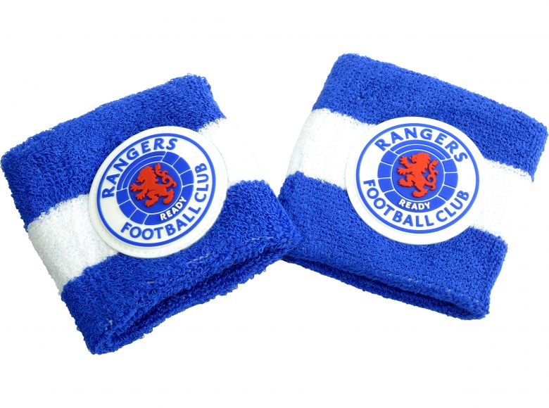 Rangers Cotton Wristbands Blue White