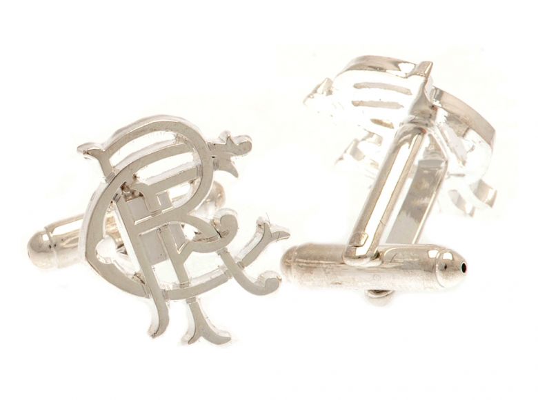 Rangers FC Silver Plated Cufflinks