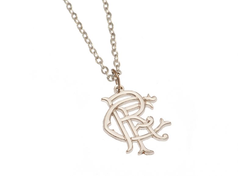 Rangers Silver Plated Pendant and Chain