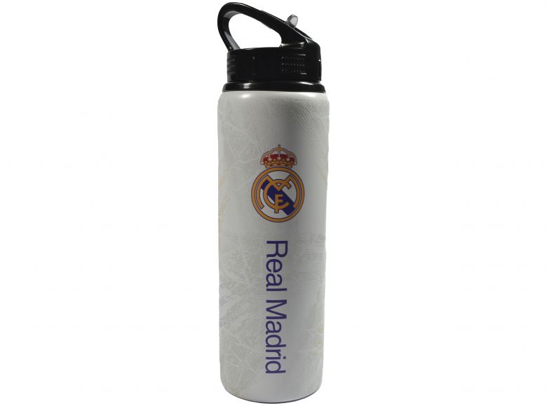 Real Madrid 10144 Aluminium Water Bottle 750ml