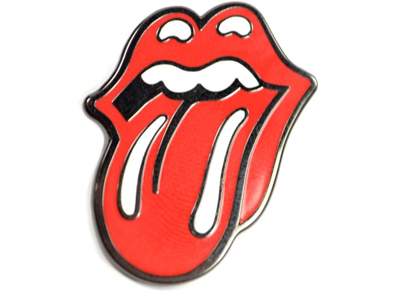 Rolling Stones Hot Lips Enamel Pin Badge