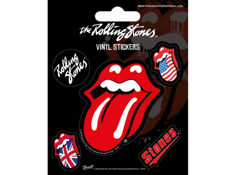 Rolling Stones Lips Vinyl Stickers