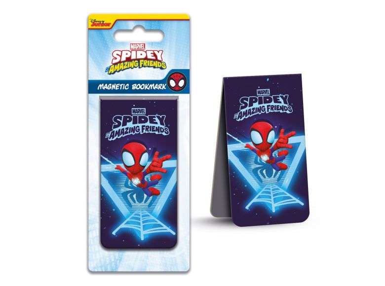 Spidey And Friends Glow Magnetic Bookmark