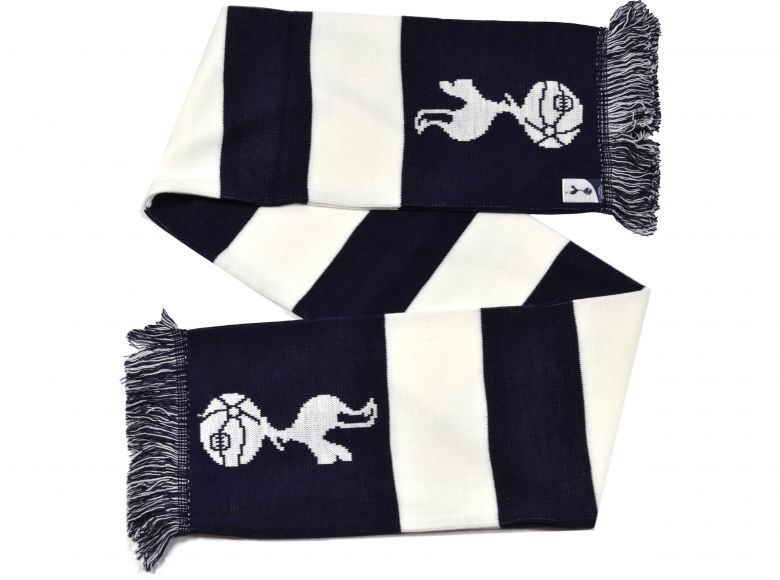 Spurs Bar Scarf Scarf White Navy 030
