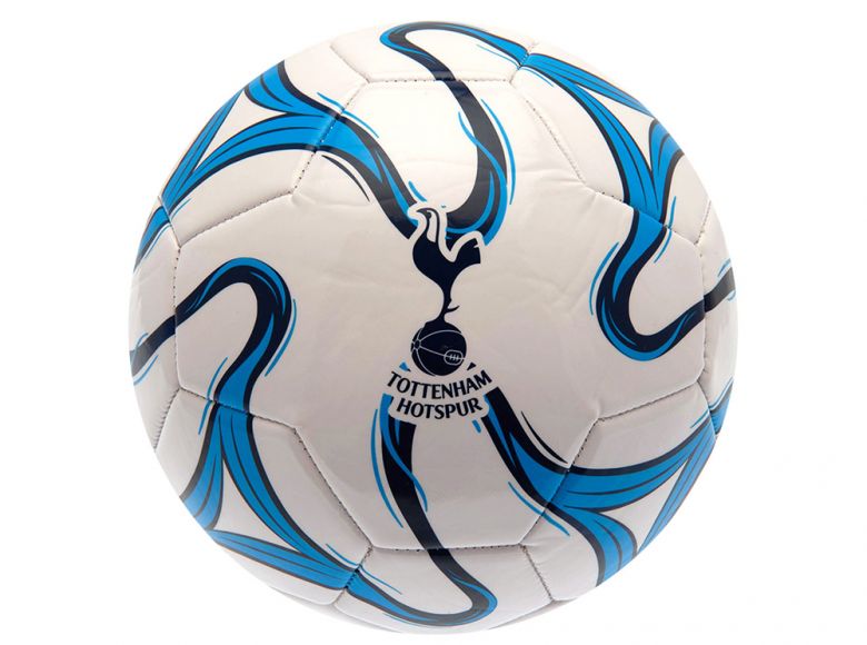 Spurs Cosmos Size 5 Ball White Sky Blue Navy Blue