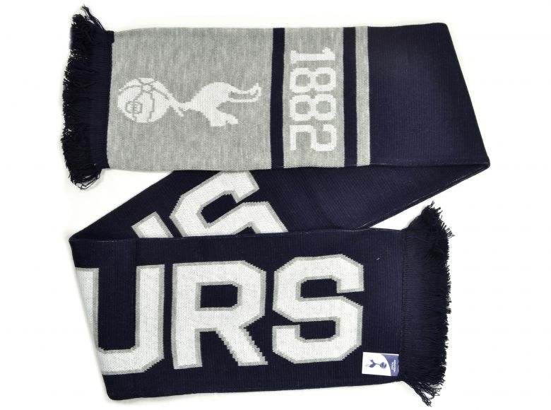 Spurs Jacquard Nero Scarf