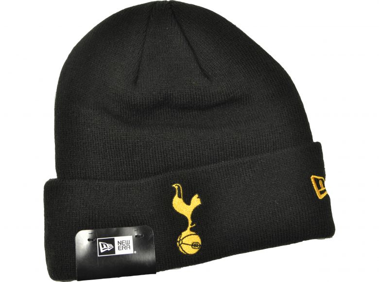 Spurs FC Black Cuff Knit Beanie Hat