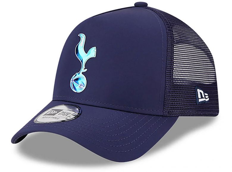 Spurs Iridescent Navy A Frame Trucker Cap