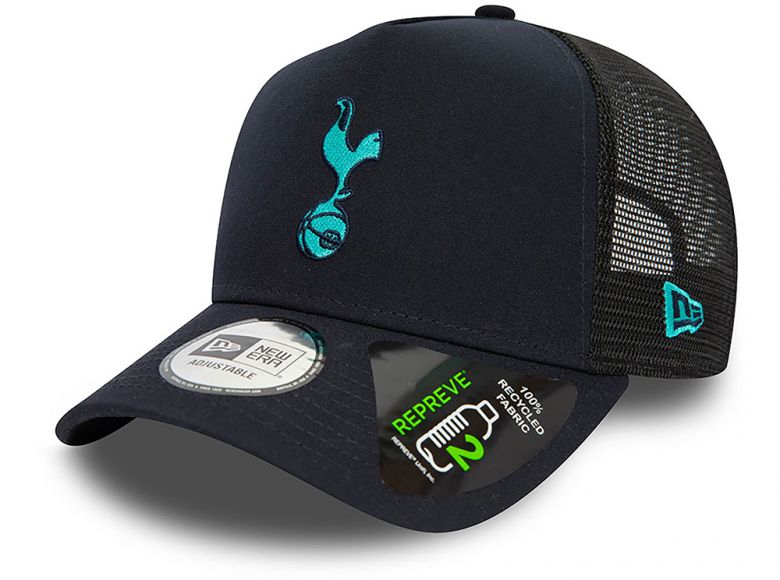 New Era Spurs Seasonal Pop Repreve Navy E Frame Trucker Cap