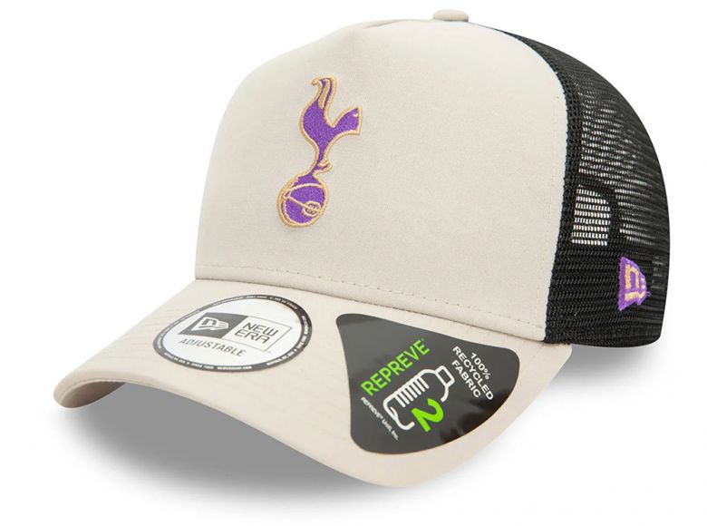 New Era Spurs Seasonal Repreve Stone 9FORTY E Frame Adjustable Trucker Cap