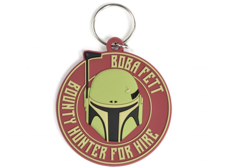 Star Wars Book of Boba Fett Rubber Keyring