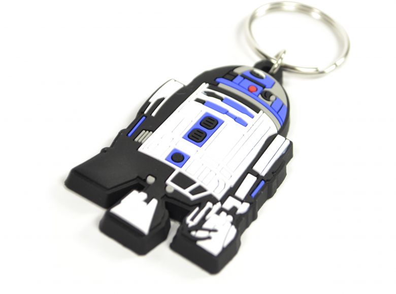 Star Wars R2 D2 Rubber Keyring