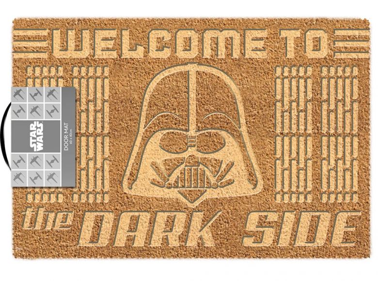 Star Wars Welcome To The Dark Side Embossed Coir Doormat