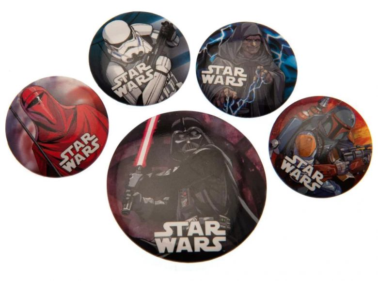 Star Wars Dark Side Badge Pack