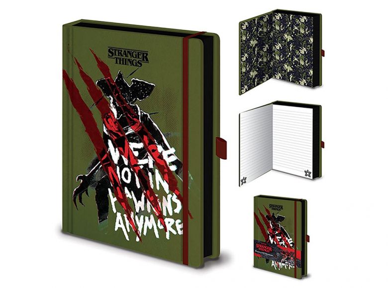 Stranger Things Not In Hawkins A5 Premium Notebook