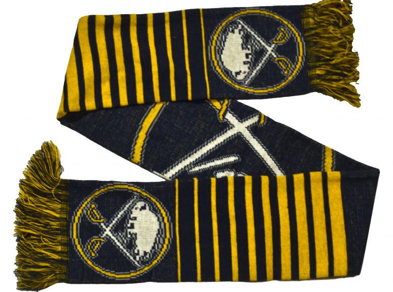 Tampa Bay Lightnings Big Logo NHL Scarf Navy Yellow