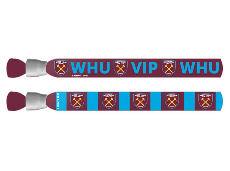 West Ham Festival Wristbands Two Pack