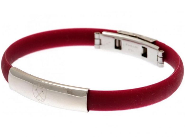 West Ham Colour Silicone Bracelet