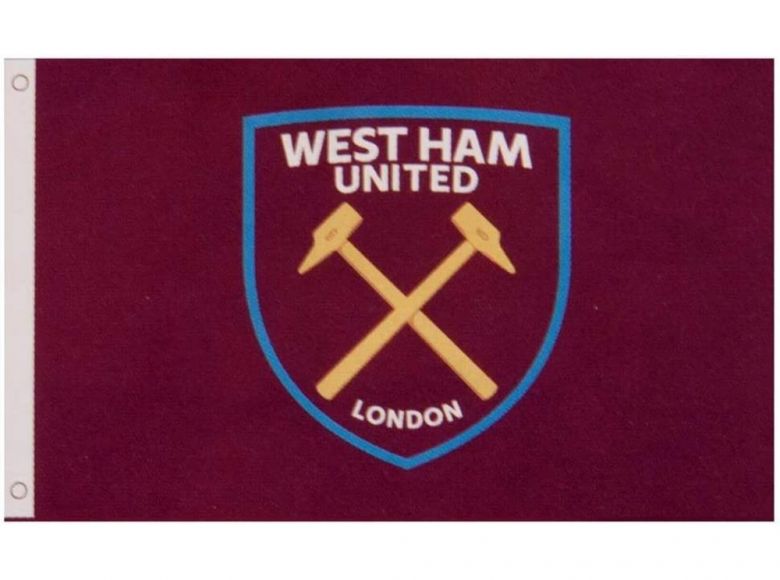 West Ham Core Crest Flag 5 x 3