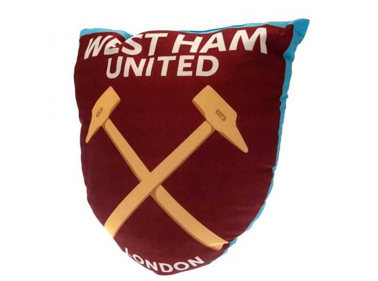 West Ham United Crest Shaped Cushion