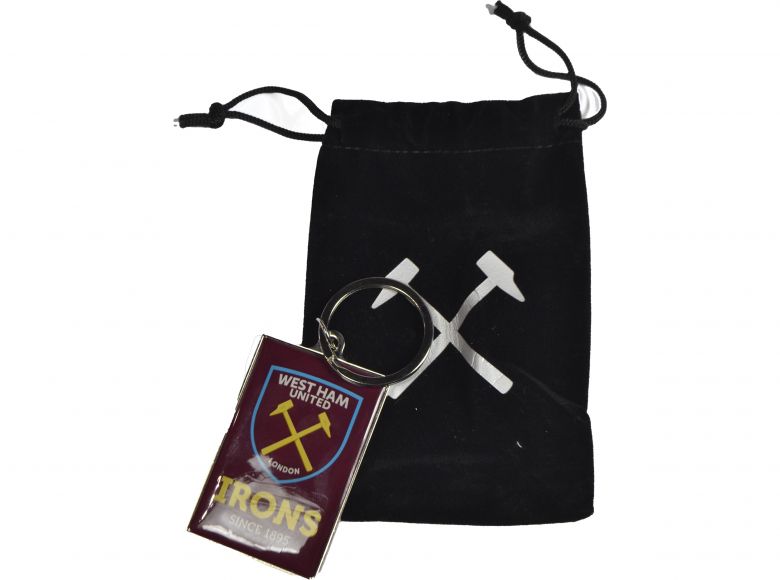 West Ham keyring with bag