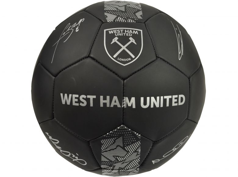 West Ham Phantom Signature Ball Size 5
