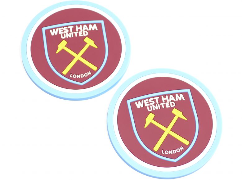 West Ham Two Pack Coaster Set